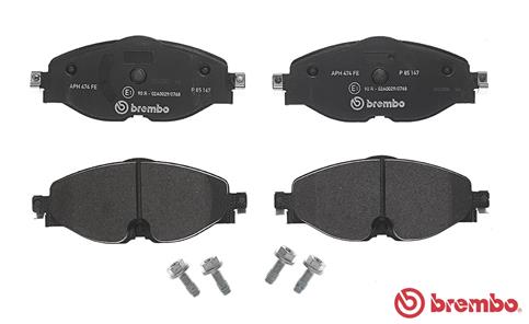 A.B.S. P 85 147 BREMBO BREMSBELÄGE, RICHTUNGSGEBUNDEN Bremsbelagsatz, Scheibenbremse